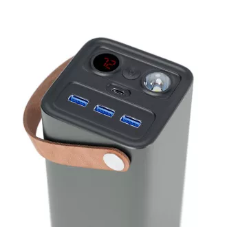 Epico multifunkcionális Alu Power Bank - 46200mAh