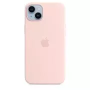 iPhone 14  szilikon tok MS-szel - Rózsaszín kréta