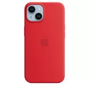 iPhone 14 Szilikon tok MS - (TERMÉK)VÖRÖS