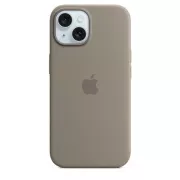 iPhone 15 szilikon tok MagSafe-vel - Clay