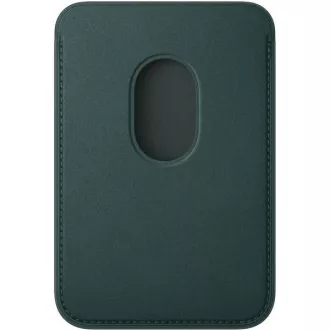 iPhone FineWoven pénztárca MS-szel - Sötétzöld
