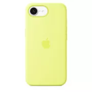 iPhone 16e szilikon tok - Neon sárga