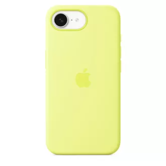 iPhone 16e szilikon tok - Neon sárga iPhone 16e szilikon tok - Neon sárga