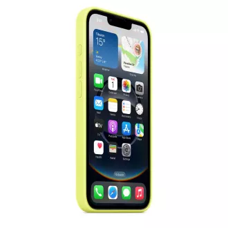 iPhone 16e szilikon tok - Neon sárga iPhone 16e szilikon tok - Neon sárga