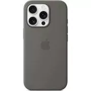 iPhone 16 Pro Max szilikon tok MS-szel - Stone Gr