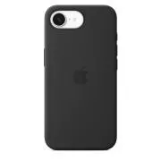 iPhone 16e szilikon tok - Fekete