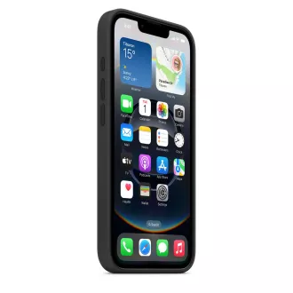 iPhone 16e szilikon tok - Fekete
