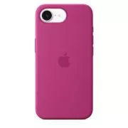 iPhone 16e szilikon tok - fukszia