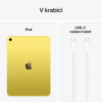 Apple iPad 11"/Wi-Fi   Cellular/10,86"/2360x1640/128GB/iPadOS18/sárga