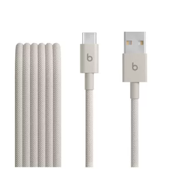 Beats USB-A/USB-C fonott kábel (1.5m)-Surge Stone Beats USB-A/USB-C fonott kábel (1.5m)-Surge Stone