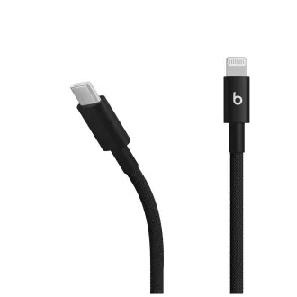 Beats USB-C/Lightning szőtt kábel (1.5m)-Bolt Fekete