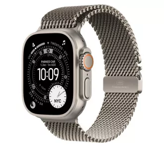 Óra Acc/49/Natural Titanium Milanese Loop - S