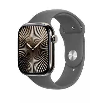 Watch Acc/46/Stone Grey Sport szalag - S/M