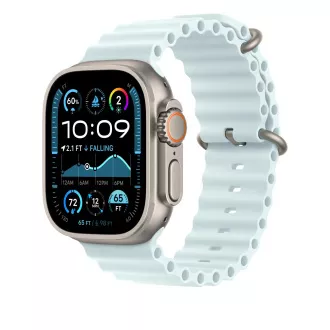 Óra Acc/49/Ice Blue Ocean Band Ext-Natur.Titan