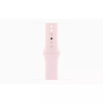 Apple Watch S9/45mm/Pink/Sport szíj/Light Pink/-S/M