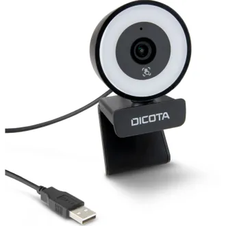 DICOTA Webkamera Ringlight 5MP