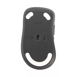 ASUS vezeték nélküli egér MD102/Office/Optikai/jobbkezes/1 600 DPI/USB BT/sötétszürke