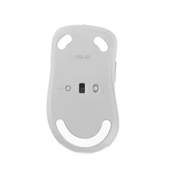 ASUS vezeték nélküli egér MD102/Office/Optikai/jobbkezes/1 600 DPI/USB BT/Fehér
