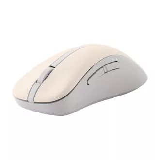 ASUS vezeték nélküli egér MD102/Office/Optikai/jobbkezes/1 600 DPI/USB BT/Bézs színű