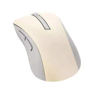 ASUS vezeték nélküli egér MD102/Office/Optikai/jobbkezes/1 600 DPI/USB BT/Bézs színű