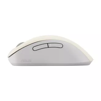 ASUS vezeték nélküli egér MD102/Office/Optikai/jobbkezes/1 600 DPI/USB BT/Bézs színű