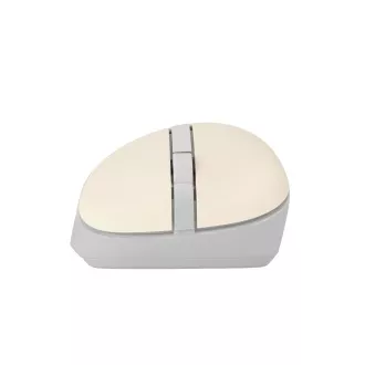 ASUS vezeték nélküli egér MD102/Office/Optikai/jobbkezes/1 600 DPI/USB BT/Bézs színű