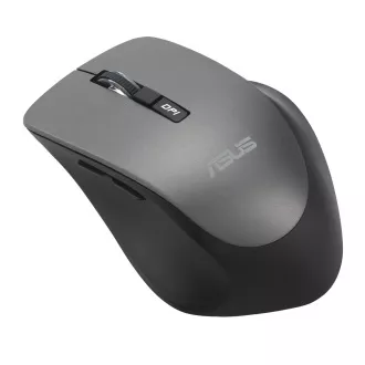 ASUS WT425/Ergonomikus/optikai/jobbkezes/1 600 DPI/vezeték nélküli USB/szürke