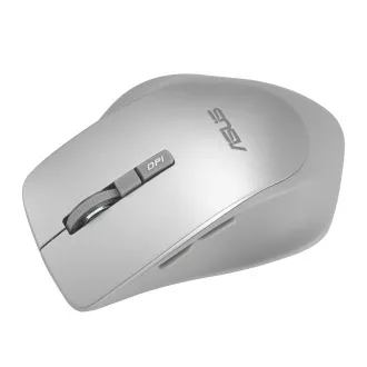 ASUS WT425/Ergonomikus/optikai/jobbkezes/1 600 DPI/vezeték nélküli USB/ezüst