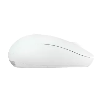 ASUS Fragrance Mouse MD101/Ergonomikus/Optikus/2 400 DPI/USB BT/Fehér