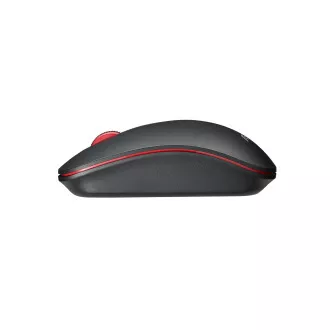 ASUS WT300/Tanúsítvány/Optikai/1 600 DPI/Vezeték nélküli USB/Fekete-Vörös