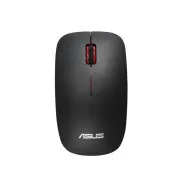 ASUS WT300/Tanúsítvány/Optikai/1 600 DPI/Vezeték nélküli USB/Fekete-Vörös