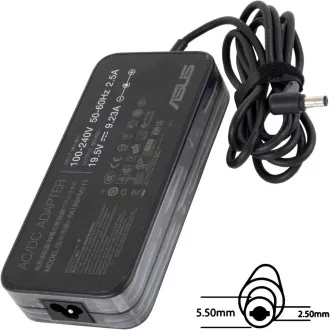 Asus eredeti adapter 180W19.5V 3PIN W CORE 180W19.5V vezetékkel együtt