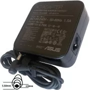 Asus eredeti adapter 90W 19V 3P W/O CORE (5.5PHI)