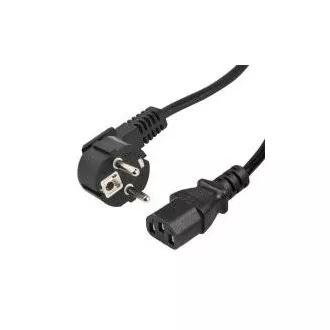 Tápkábel PC-váltóáramú adapterhez 3 eres 230V-os tápkábel