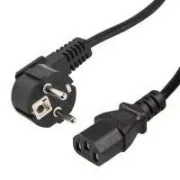 Tápkábel PC-váltóáramú adapterhez 3 eres 230V - 1m
