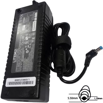 Acer orig. NTB adapter 135W19V AC 5.5x1.7 mm (tápkábel nélkül)