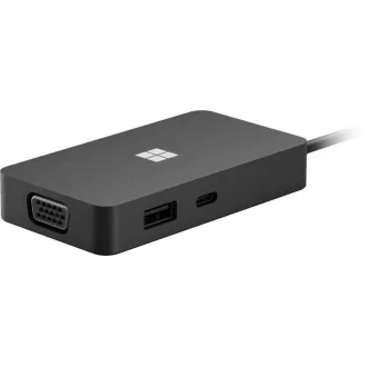 Microsoft Surface USB-C utazó hub, fekete