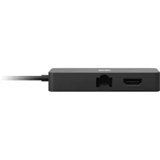 Microsoft Surface USB-C utazó hub, fekete