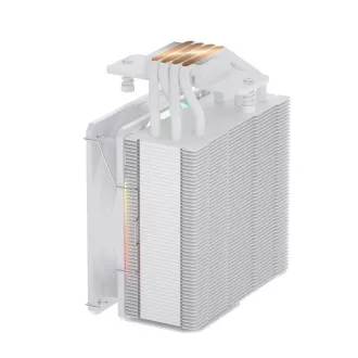 FSP CPU-hűtő NP5-WA, 120mm HDB ventilátor, fehér színű FSP CPU-hűtő NP5-WA, 120mm HDB ventilátor, fehér színű