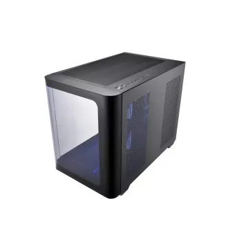 FSP S380-BA/Micro ATX/Transpar./Fekete