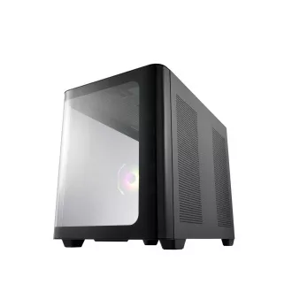 FSP S380-BA/Micro ATX/Transpar./Fekete