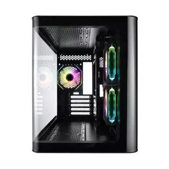 FSP S380-BA/Micro ATX/Transpar./Fekete
