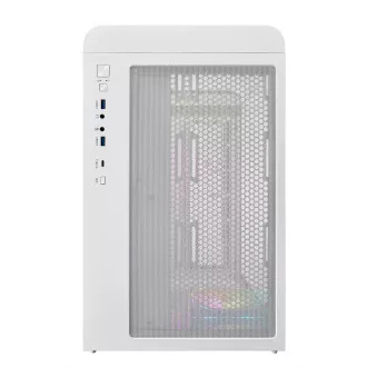 FSP S380-WA/Micro ATX/Transpar./Fehér