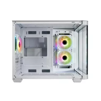 FSP S380-WA/Micro ATX/Transpar./Fehér