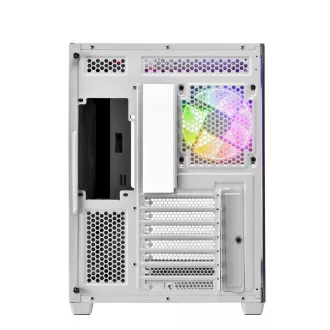 FSP M580-WA/Midi Tower/Transpar./Fehér
