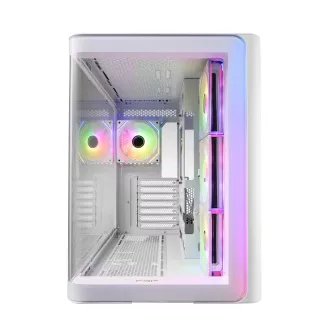 FSP M580-WA/Midi Tower/Transpar./Fehér