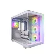 FSP M580-WP/Midi Tower/Transpar./Fehér