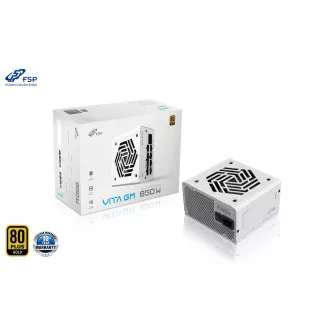 FSP VITA GM White/850W/ATX 3.1/80PLUS Gold/Modular/Retail FSP VITA GM White/850W/ATX 3.1/80PLUS Gold/Modular/Retail
