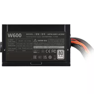 Cooler Master tápegység ELITE NEX 600W 80 , fekete színben Cooler Master tápegység ELITE NEX 600W 80 , fekete színben