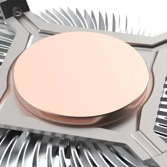AKASA CPU-hűtő - réz LGA1700 hátlap